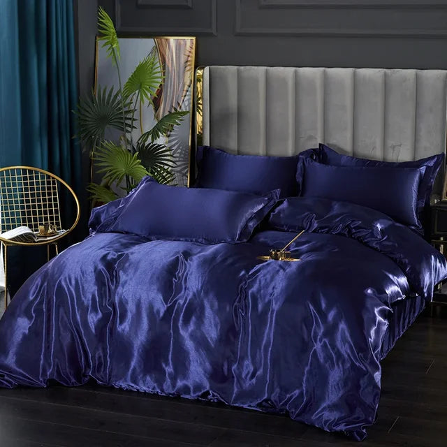 SilkenDreams - Luxury Satin Bedding Set