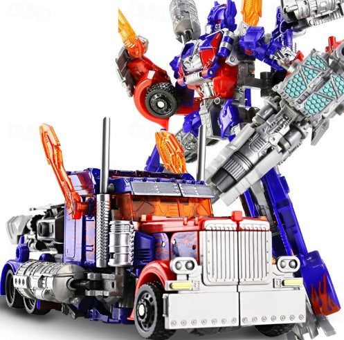 Transformerende robotbil actionfigur legetøj