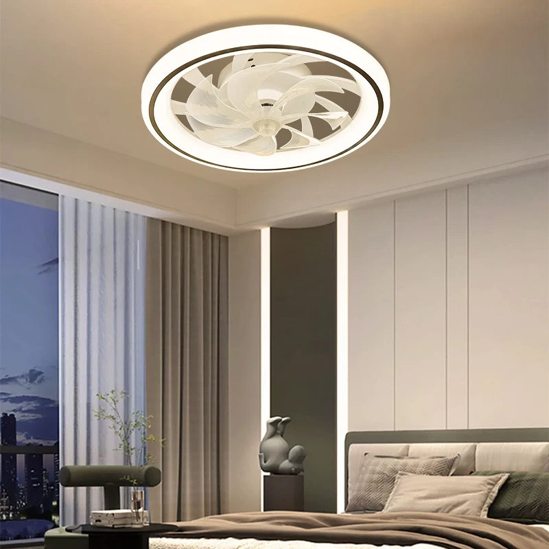 BreezeLight - Smart Ceiling Fan with Lights and Remote Control for Silent Comfort