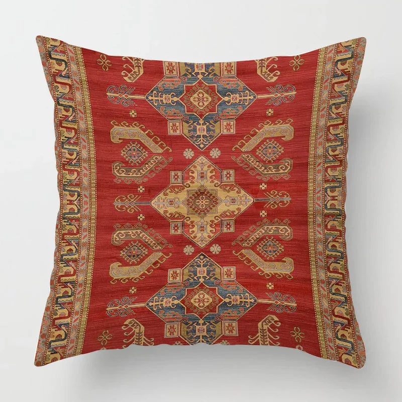 Boho Bliss Cushion Cover – Stylish Moroccan-Inspired Decor for Living Room and Office, High-Quality Design for Sofa and Seating Area