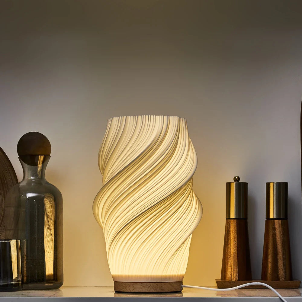Bordlampe Træfod Moderne Belysning