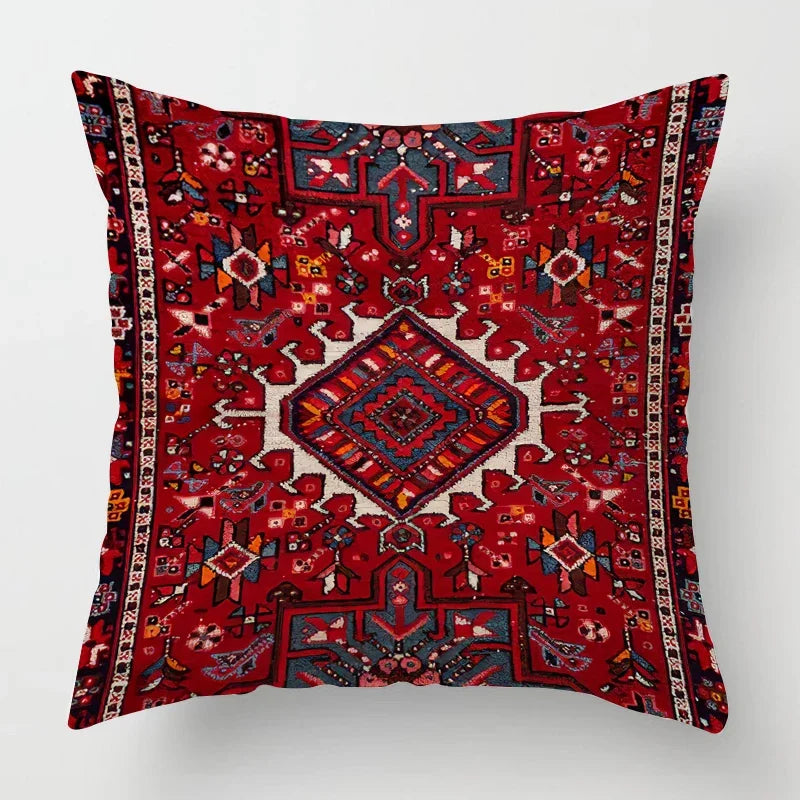 Boho Bliss Cushion Cover – Stylish Moroccan-Inspired Decor for Living Room and Office, High-Quality Design for Sofa and Seating Area