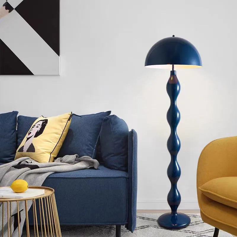 GlowMush - Scandi Macaron Mushroom Floor Lamp for Creative Living Spaces