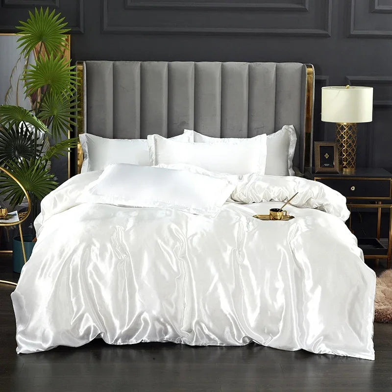 SilkenDreams - Luxury Satin Bedding Set