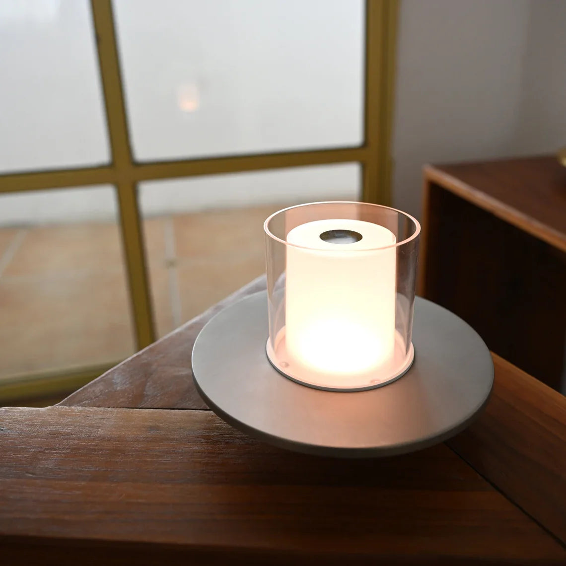 Moderne touchkontrol bordlampe