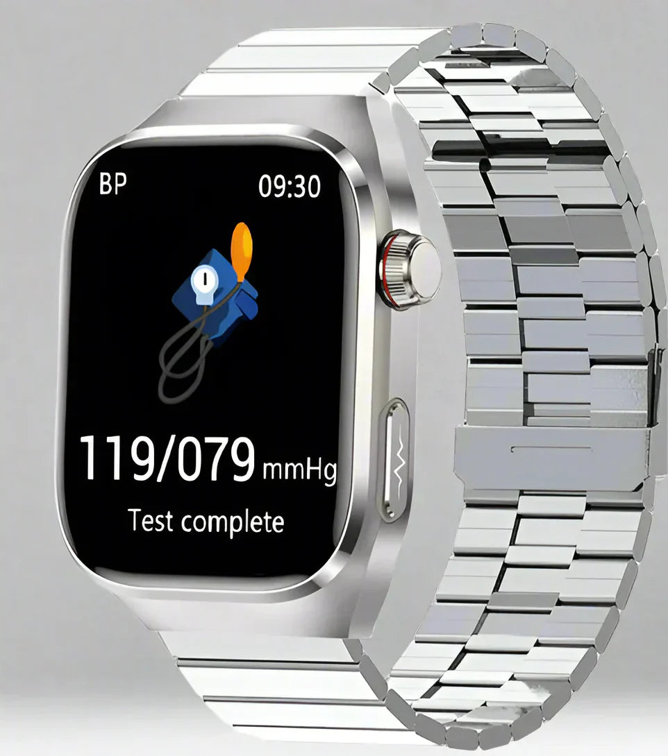 Advanced Health Smartwatch with ECG, Blood Sugar Monitoring, 2.04-Inch AMOLED Display – Waterproof Fitness Tracker-5
