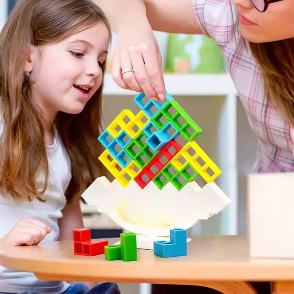 Kids Balance Board Stacking Game Toy