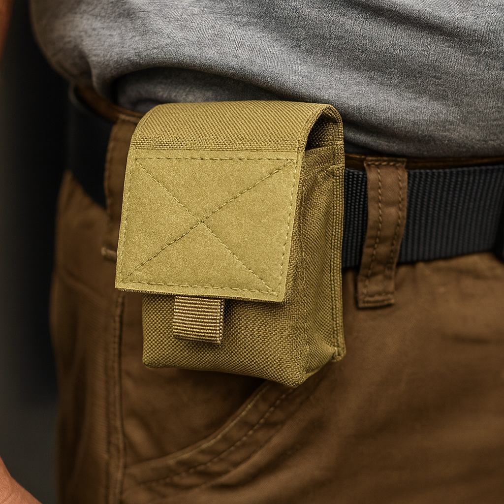 Men’s Tactical Compact Utility Pouch | Molle Belt Attachment
