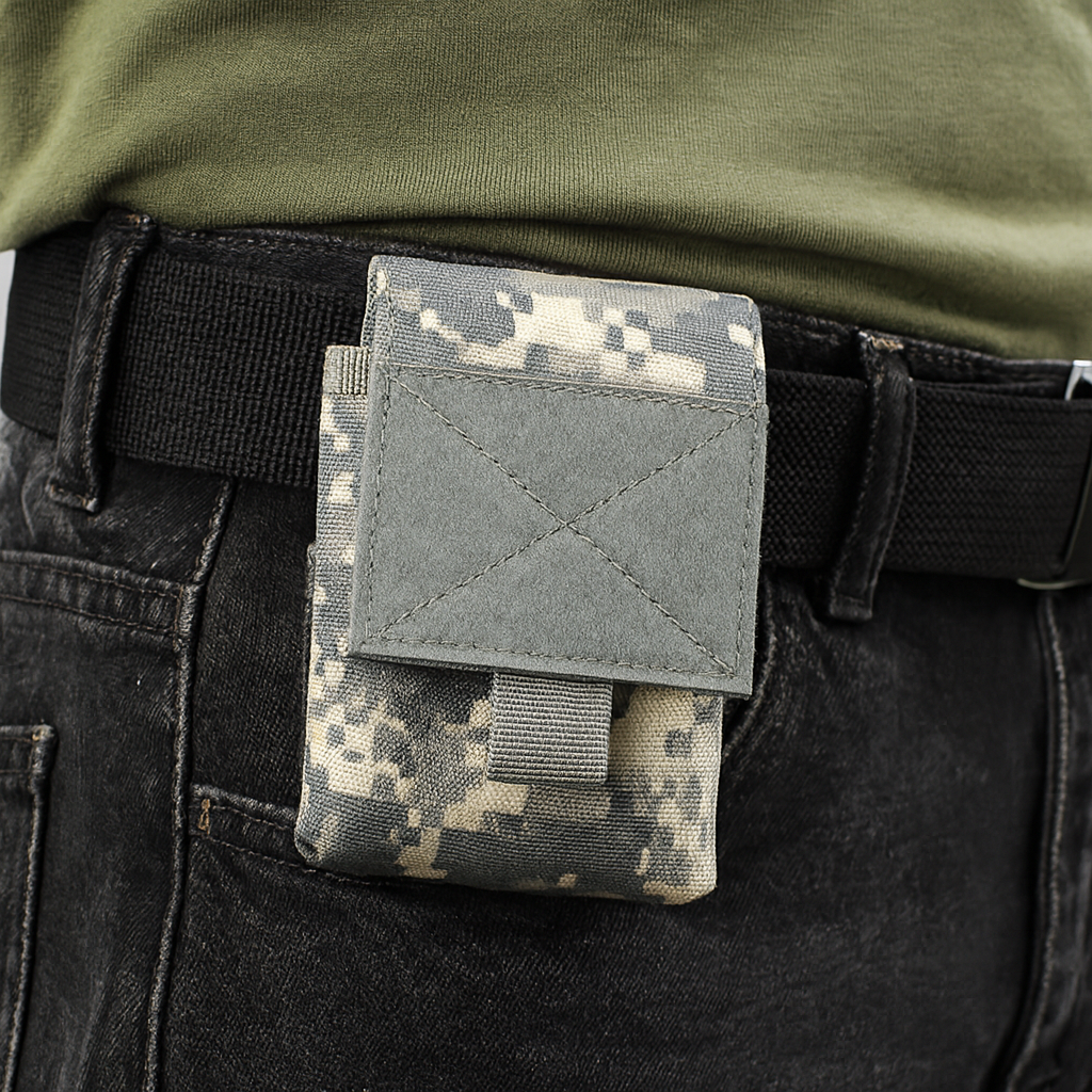 Men’s Tactical Compact Utility Pouch | Molle Belt Attachment