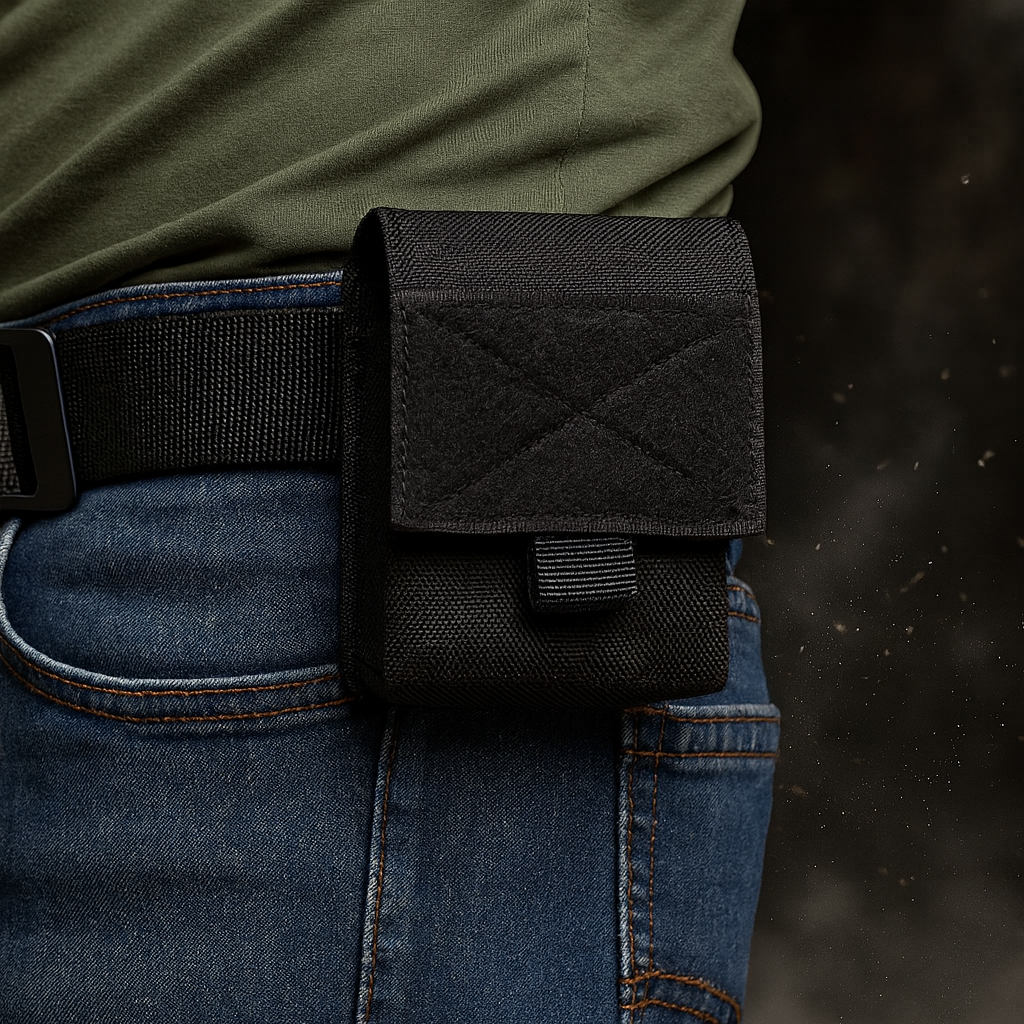 Men’s Tactical Compact Utility Pouch | Molle Belt Attachment
