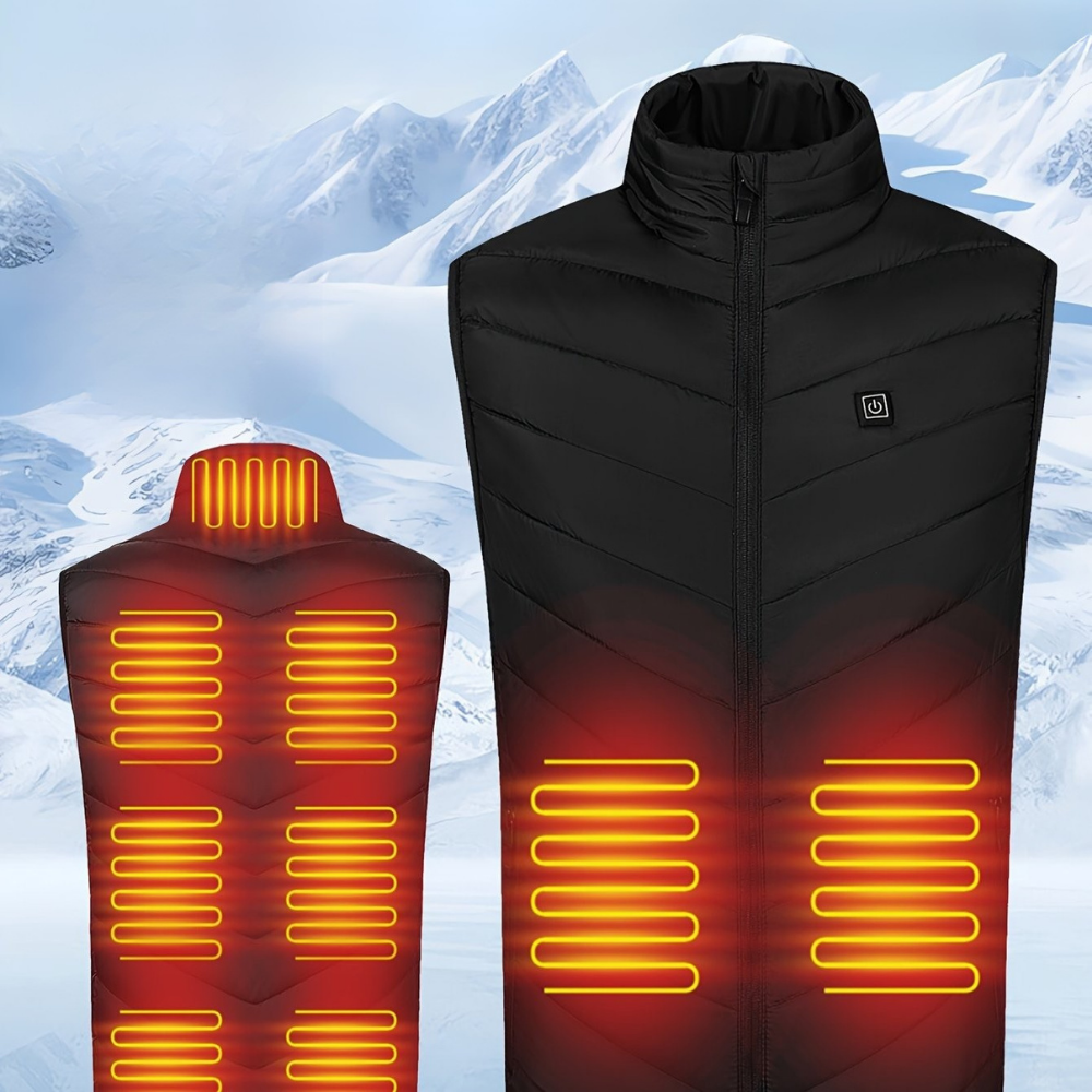 Men’s Electric Heated Vest | Lightweight Rechargeable Thermal