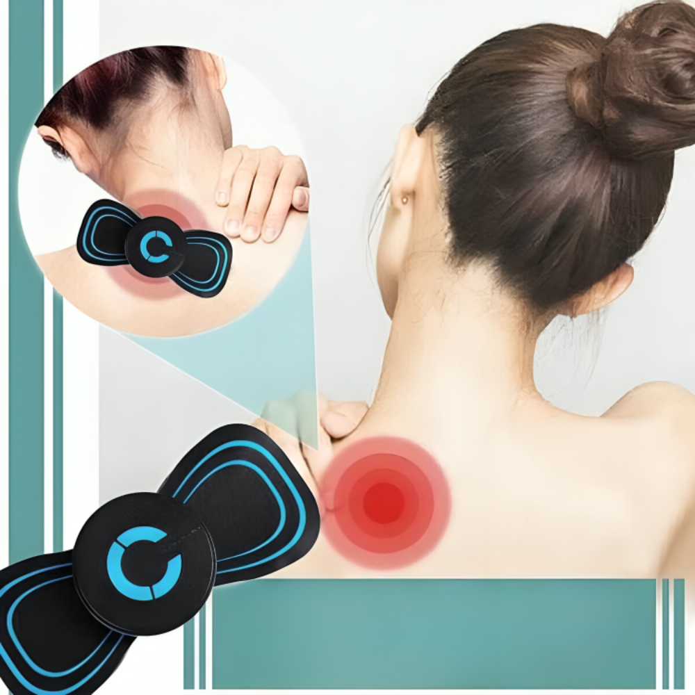 Elektrisk nakkemassageapparat og skuldermassager