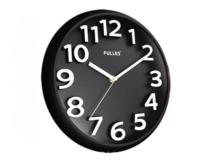 TimeGlow - Silent Wall Clock with Vibrant Design