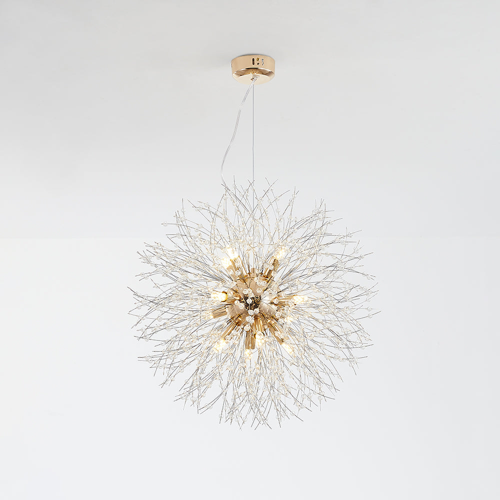 CrystalGlow - LED Pendant and Ceiling Lights with Elegant Branch Design