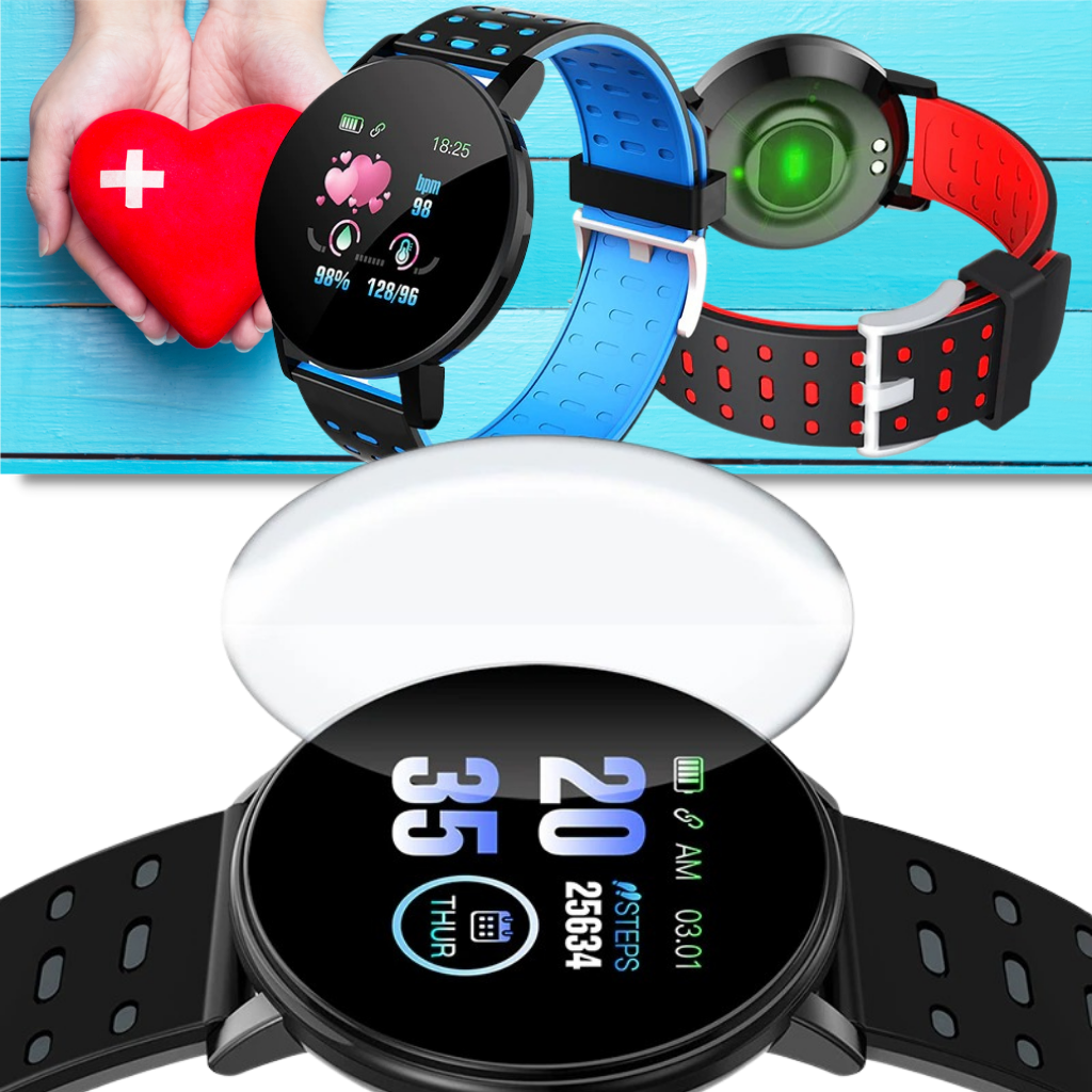 Smartwatch med vandtæt fitness-tracking
