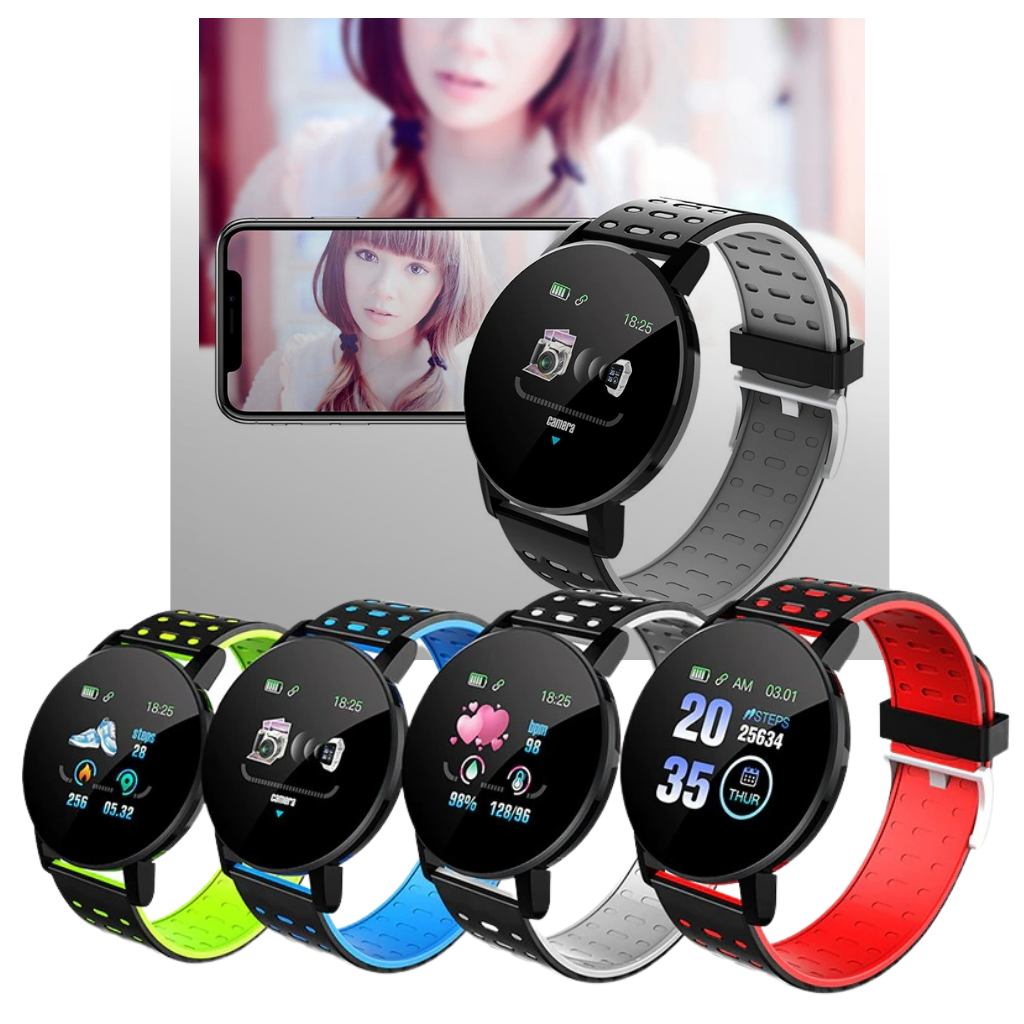 Smartwatch med vandtæt fitness-tracking