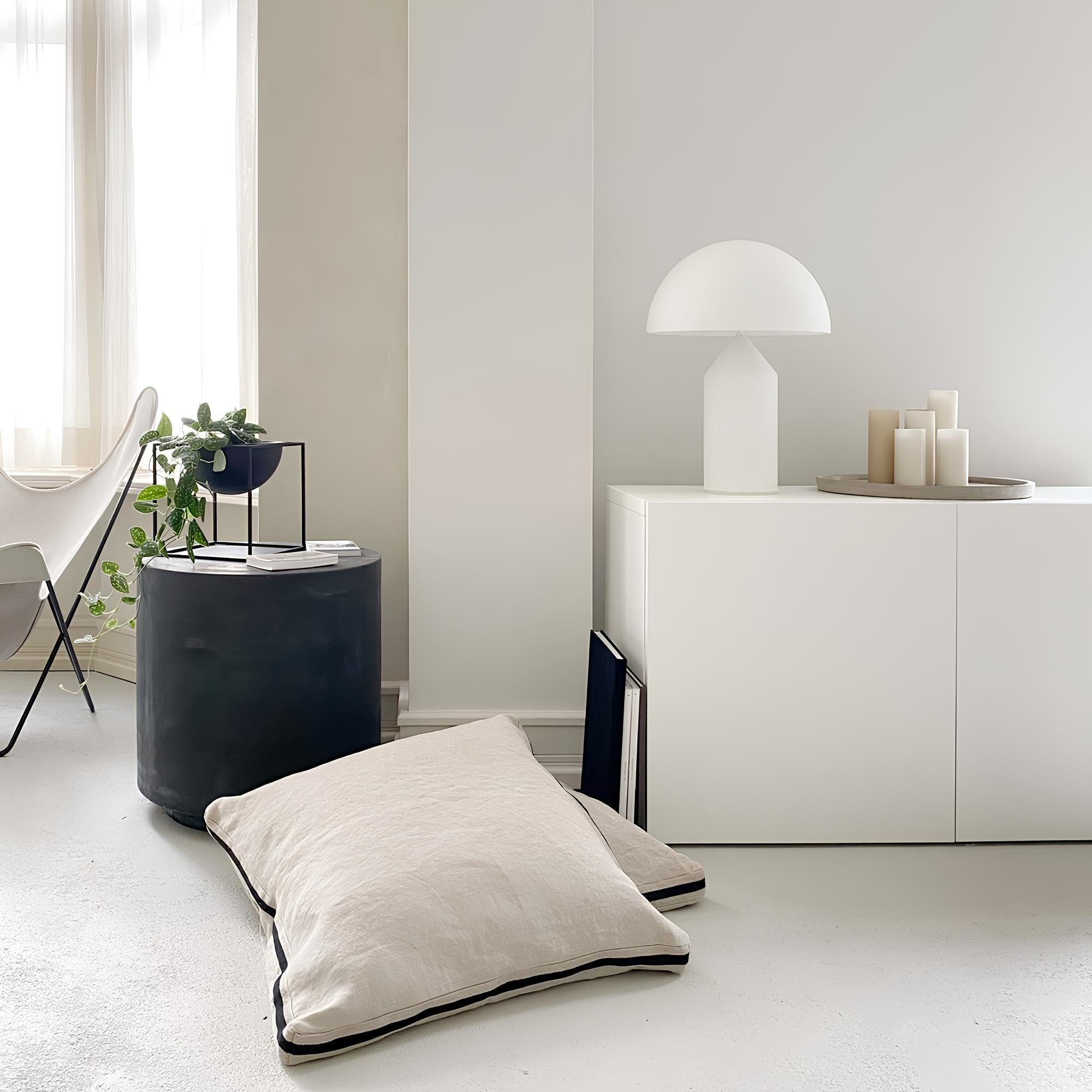 LED bordlampe moderne metal svampelys