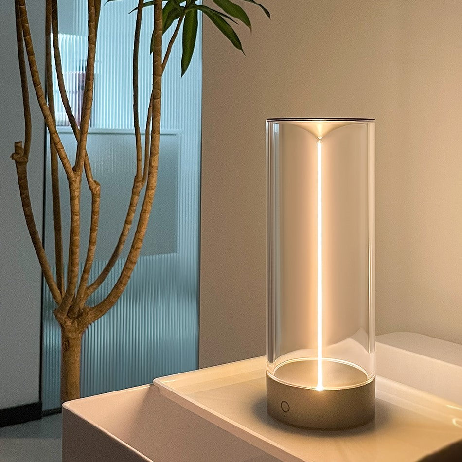 LED bordlampe minimalistisk genopladeligt lys