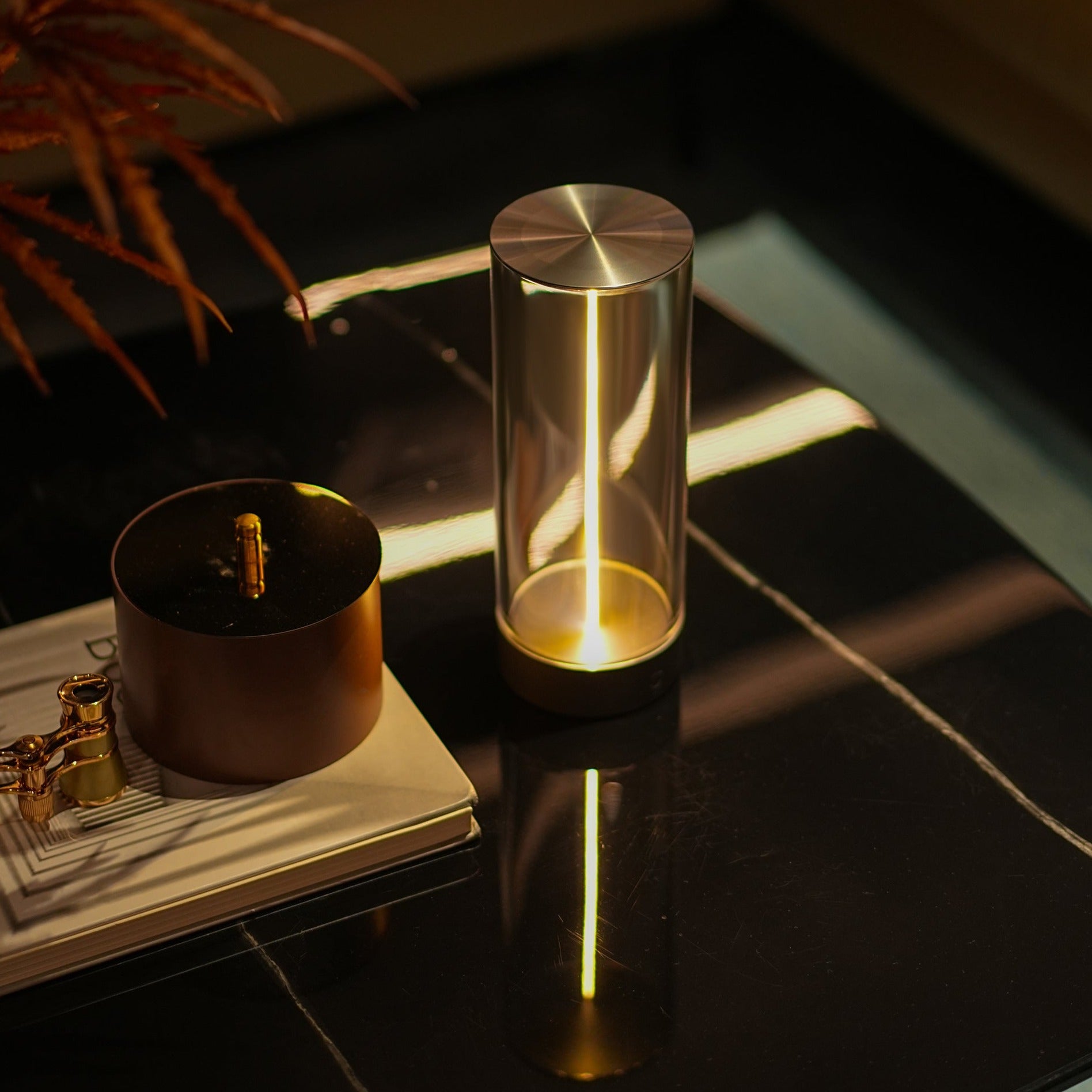 LED bordlampe minimalistisk genopladeligt lys