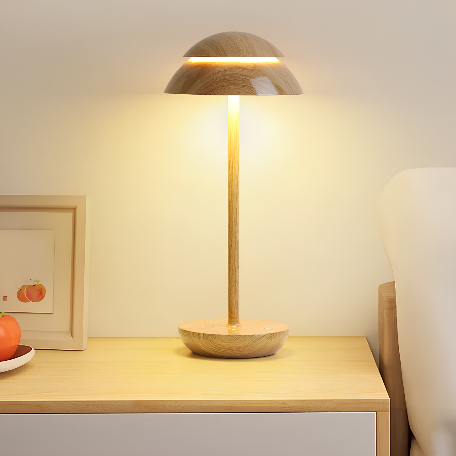 Moderne metal bordlampe