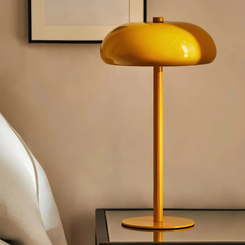 LED bordlampe metal genopladeligt lys