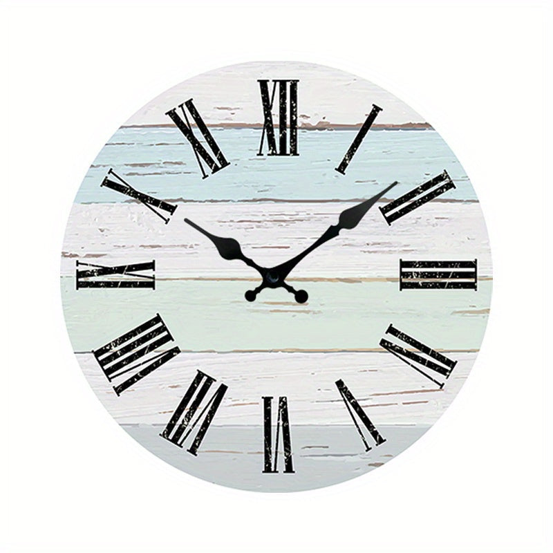 OceanTime - Silent Nautical Wall Clock for Indoor and Outdoor Use