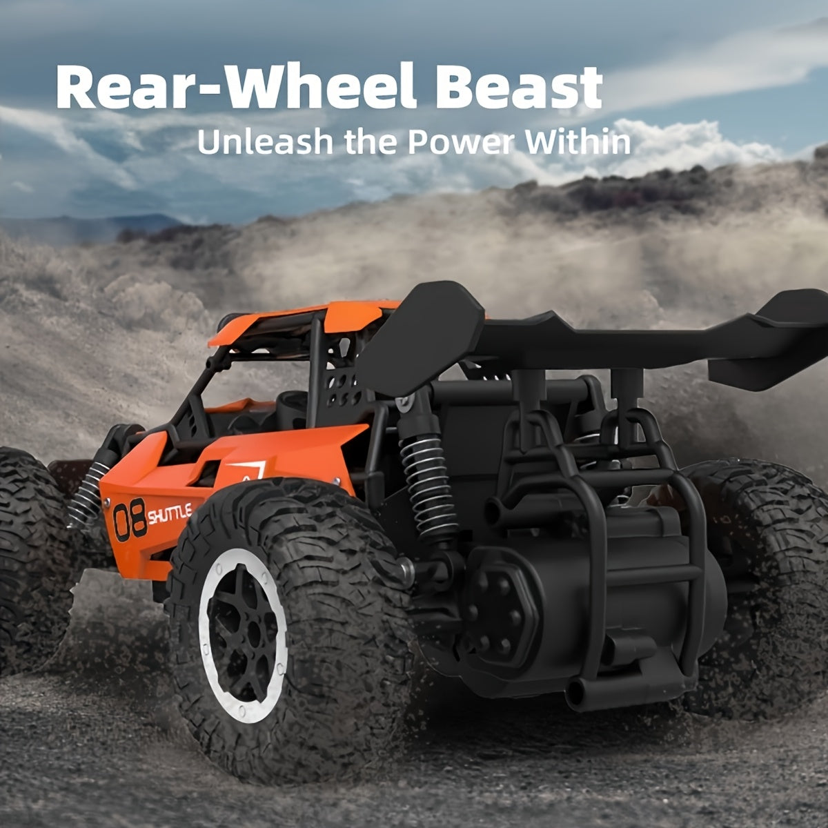 Fjernstyret Offroad Legeringsracerbil