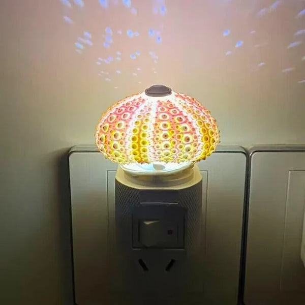 Glass Table Lamp with Soft Ambient Light