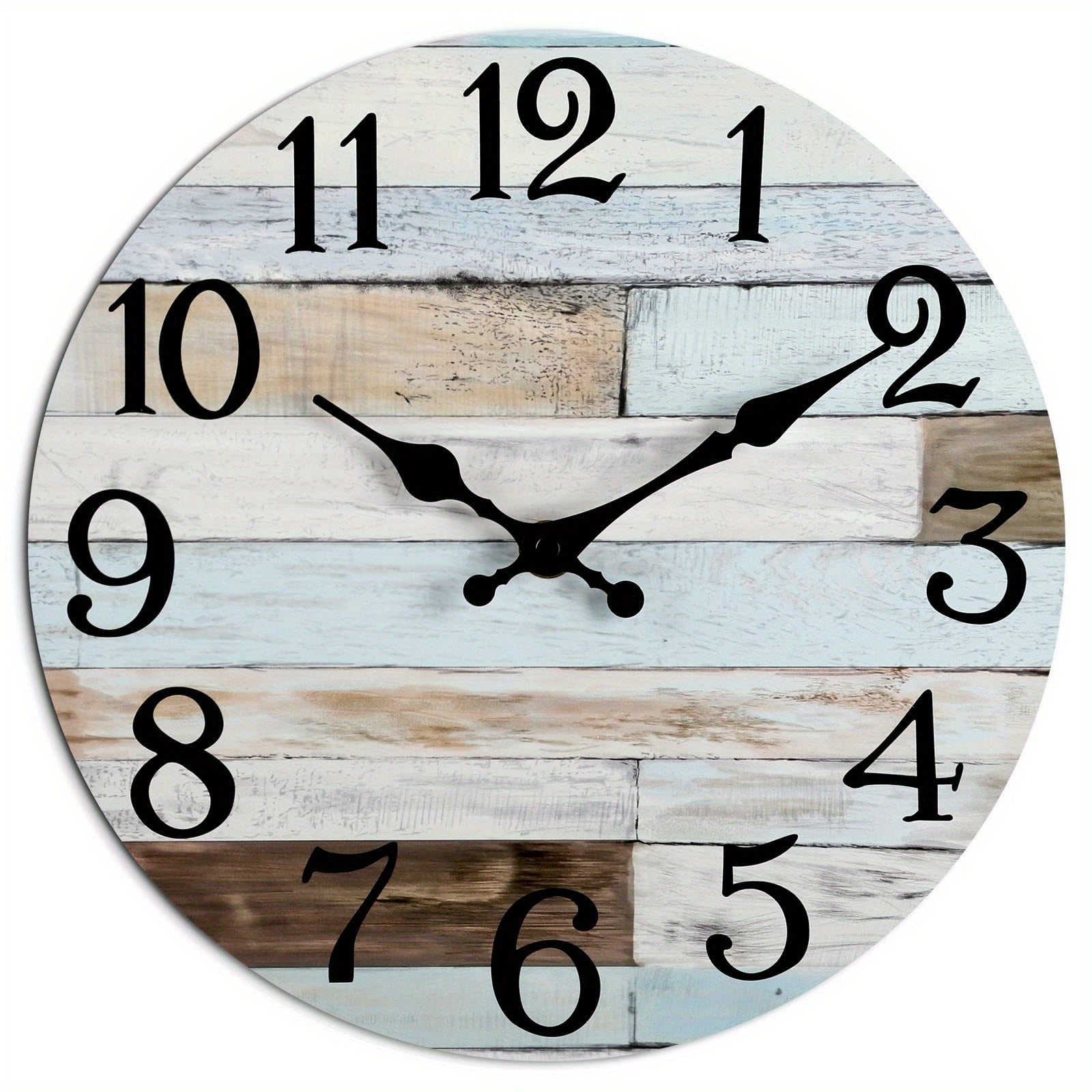 OceanTime - Silent Nautical Wall Clock for Indoor and Outdoor Use