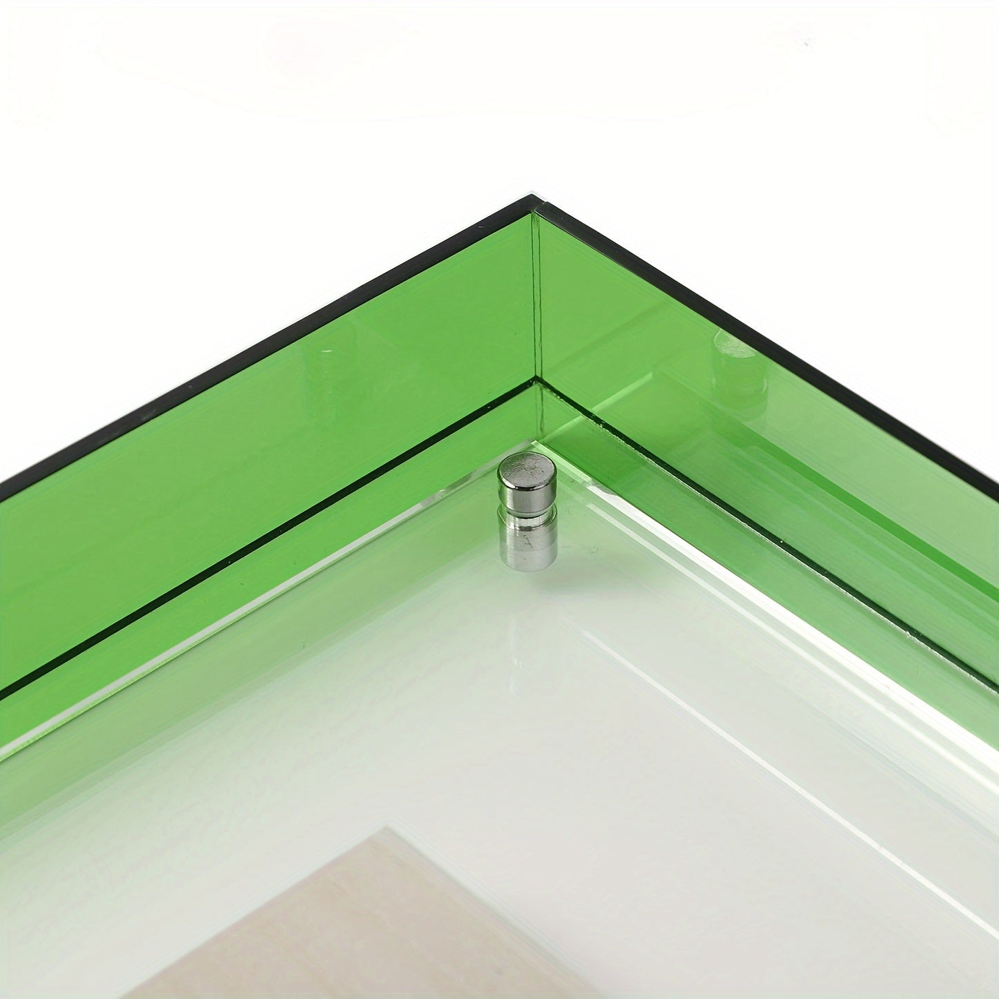 Cornice per esposizione arte da parete stile scatola acrilica