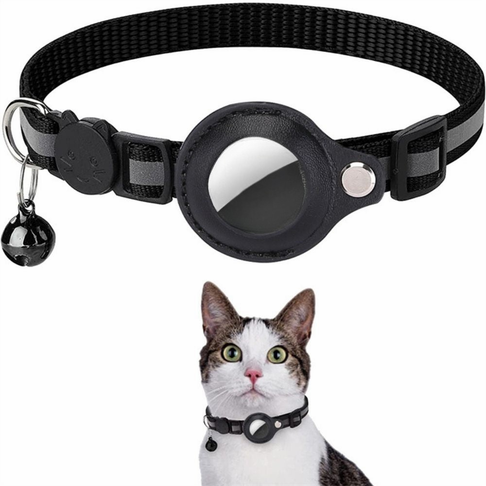 Kattehalsbånd Nylon Reflekterende GPS Tracker Rem