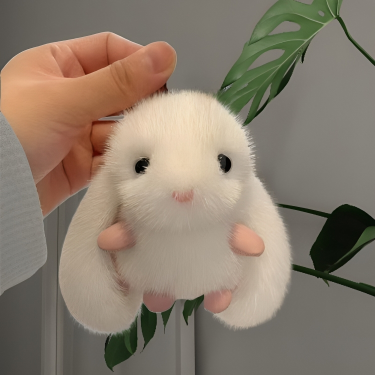 ぬいぐるみキーチェーン ソフトバニー バッグアクセサリー