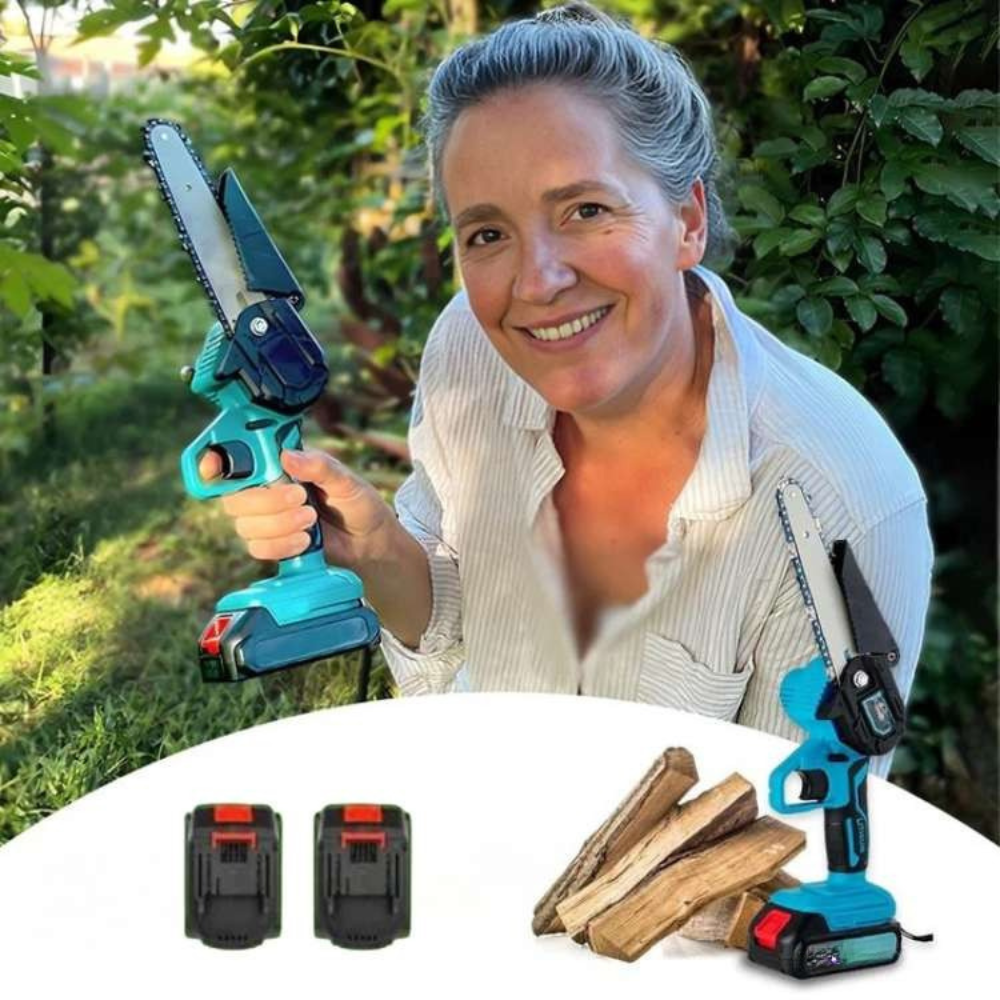 Ledningsfri mini kædesav letvægts havekutter