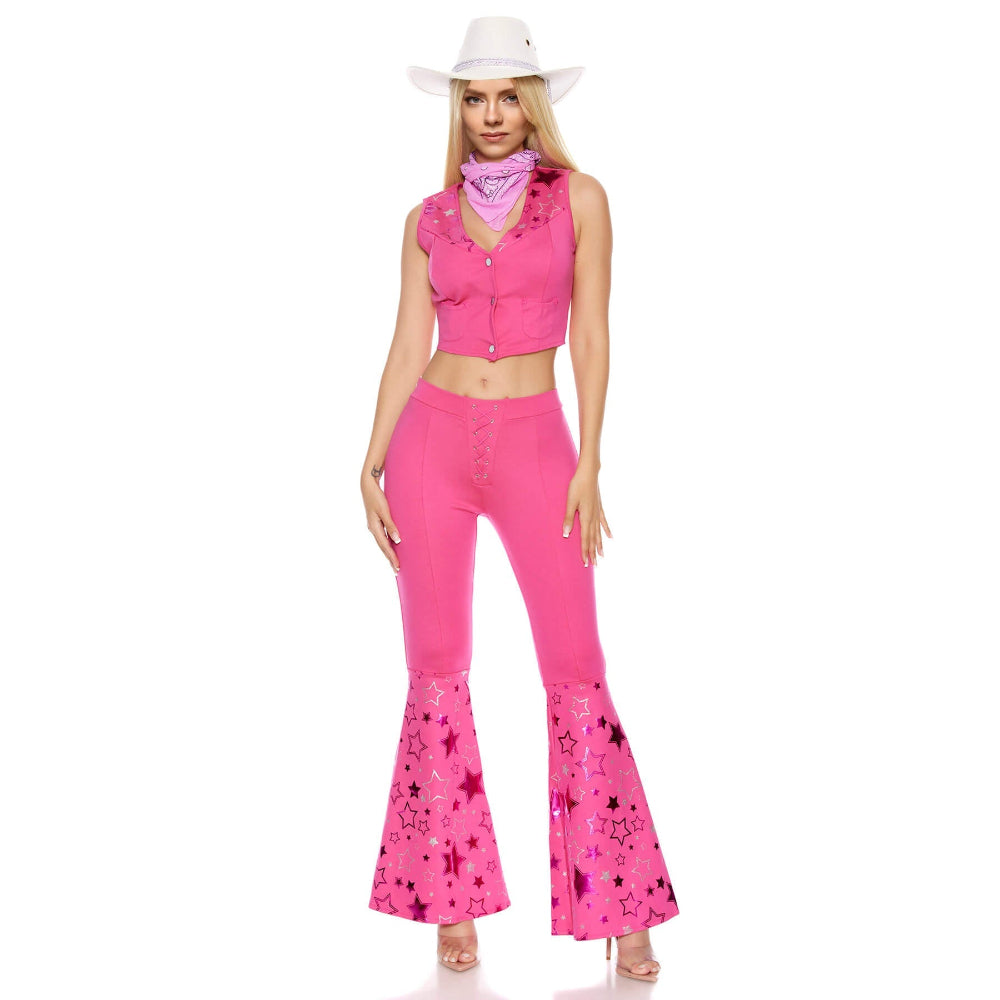 Couples Barbara Costume Cowgirl and Cowboy Outfits Women Men Western Cosplay Costumes - Image 3