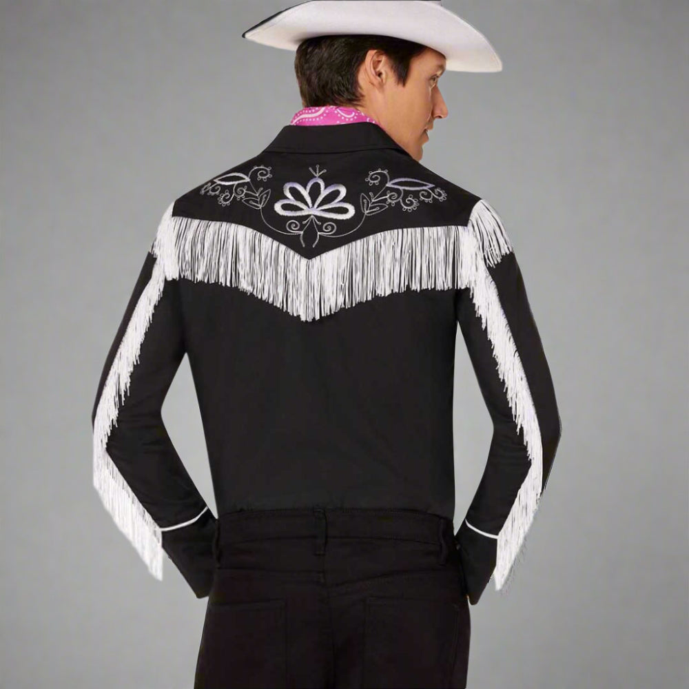 Couples Barbara Costume Cowgirl and Cowboy Outfits Women Men Western Cosplay Costumes - Image 8