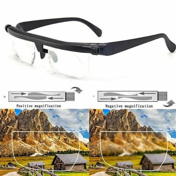 Læsebriller Justerbar Klar Syn Brille