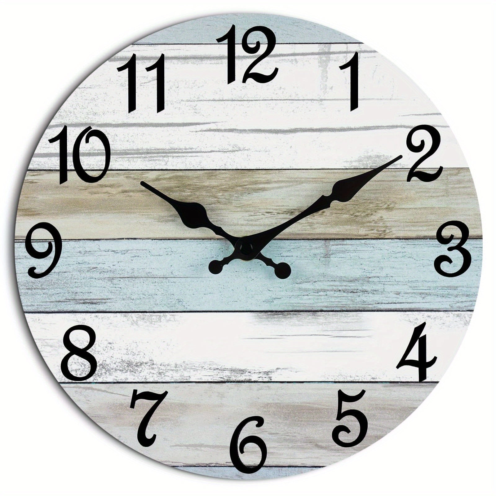 OceanTime - Silent Nautical Wall Clock for Indoor and Outdoor Use