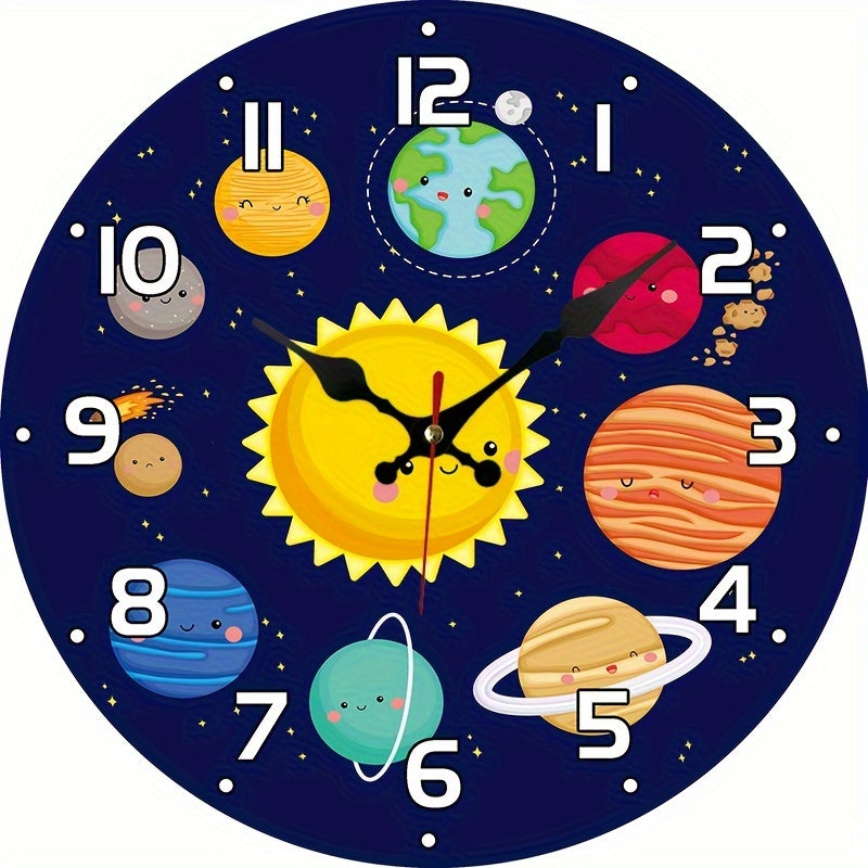 AstroCharm - Silent Solar System Wall Clock