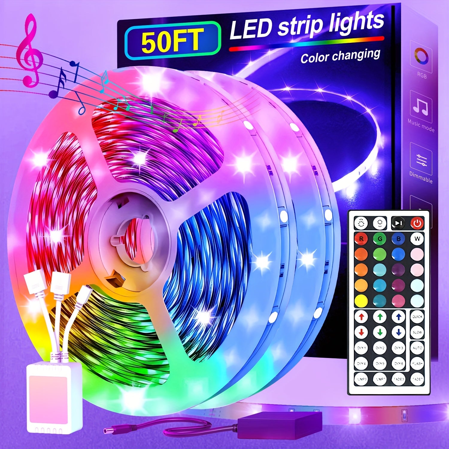 Strisce LED Cambia Colore con Controllo App