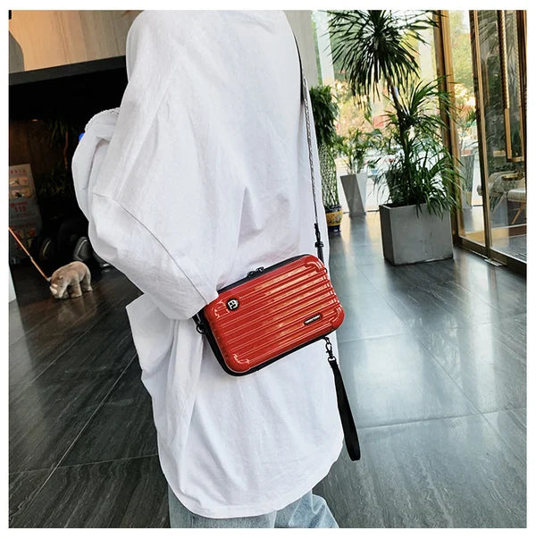 Crossbody taske hårdt skal kompakt skulderetui