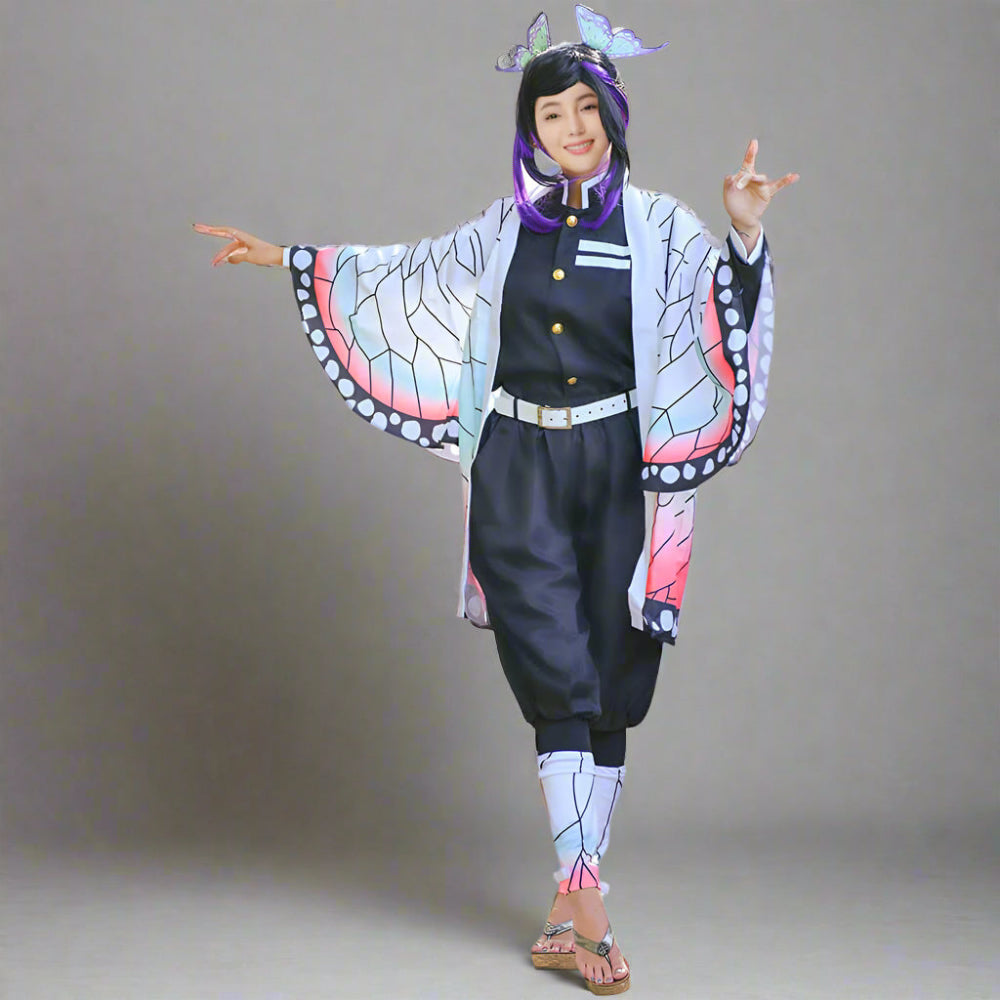 Demon Cosplay Costumes Nezuko Costume Mitsuri Tanjiro Shinobu Cosplay Set Mitsuri Kanroji Halloween Costumes - Image 9