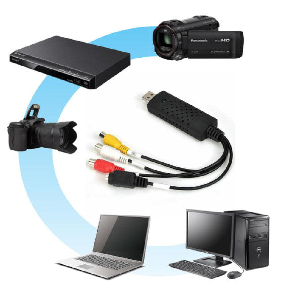 USB videooptagelseskort komposit S-video