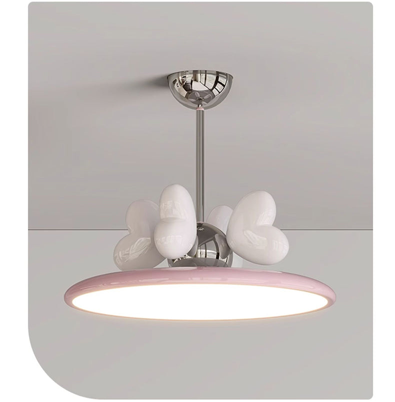 Luminous Aura – Contemporary Artistic Resin Ceiling Light for Stylish Living and Dining Spaces