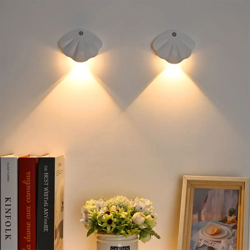 Luminous Guardian - Automatic Motion Sensor LED Wall Lamp for Hallway & Bedroom Illumination