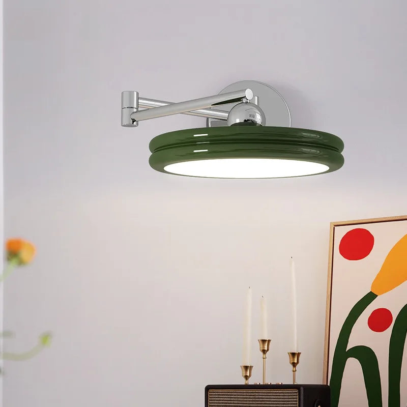 Luminous Design: Modern Adjustable LED Wall Lamp - Stylish Swiveling Wall Lighting for Any Space