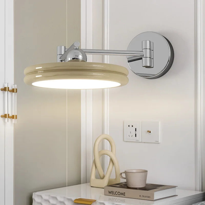 Luminous Design: Modern Adjustable LED Wall Lamp - Stylish Swiveling Wall Lighting for Any Space