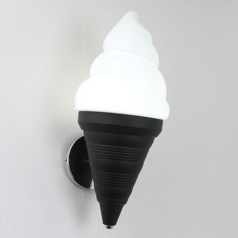 BrightScoops LED Wall Light - Stylish Ice Cream Design for Children's Rooms and Contemporary Living Spaces