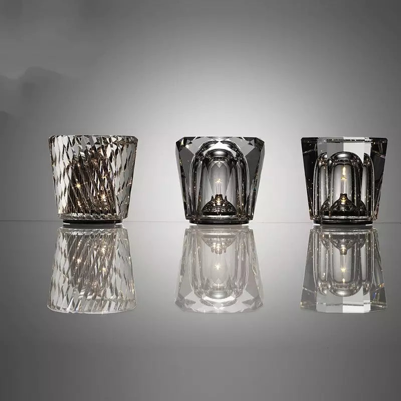 Crystal LED Table Lamp Warm White Light