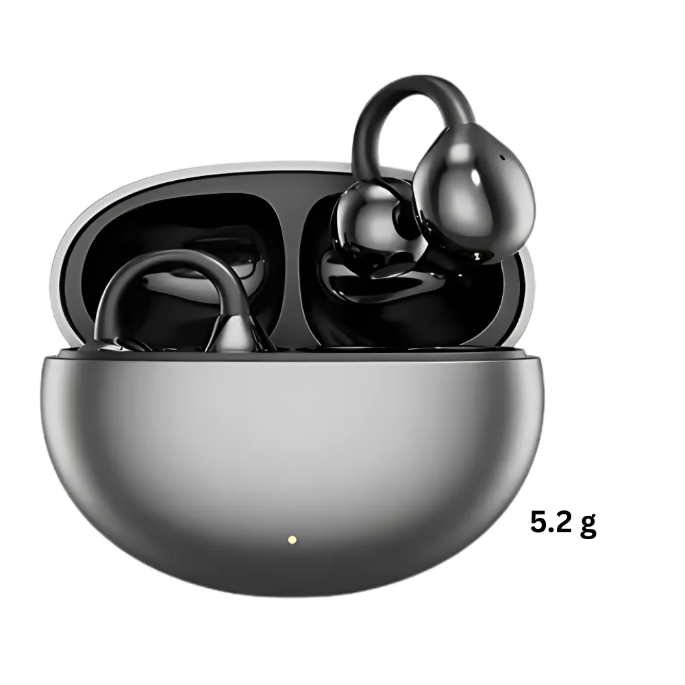 Bezdrátová otevřená sluchátka na uši s Bluetooth klipem