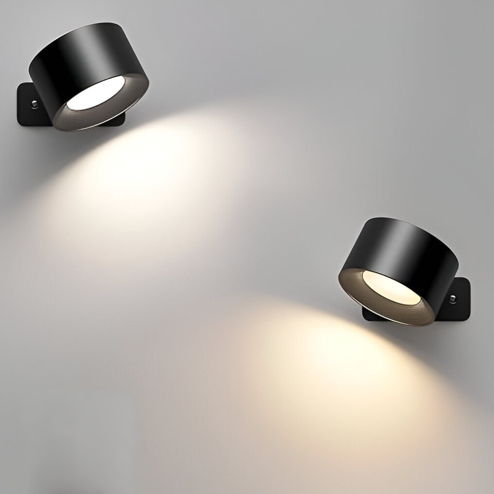 Luminous Glow: Versatile Wireless LED Wall Light for Adhesive Mounting, Perfect for Indoor & Outdoor Use